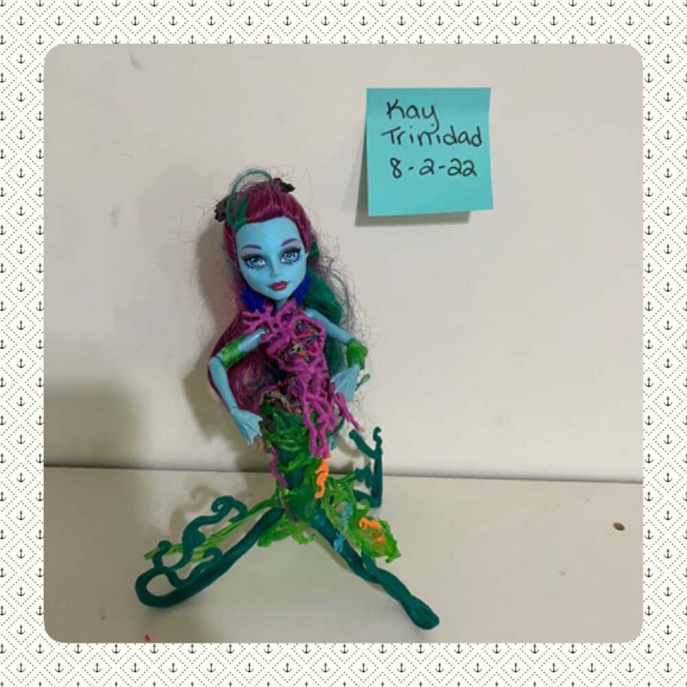 Monster High Great Scarrier Reef Posea Reef-just missing diary